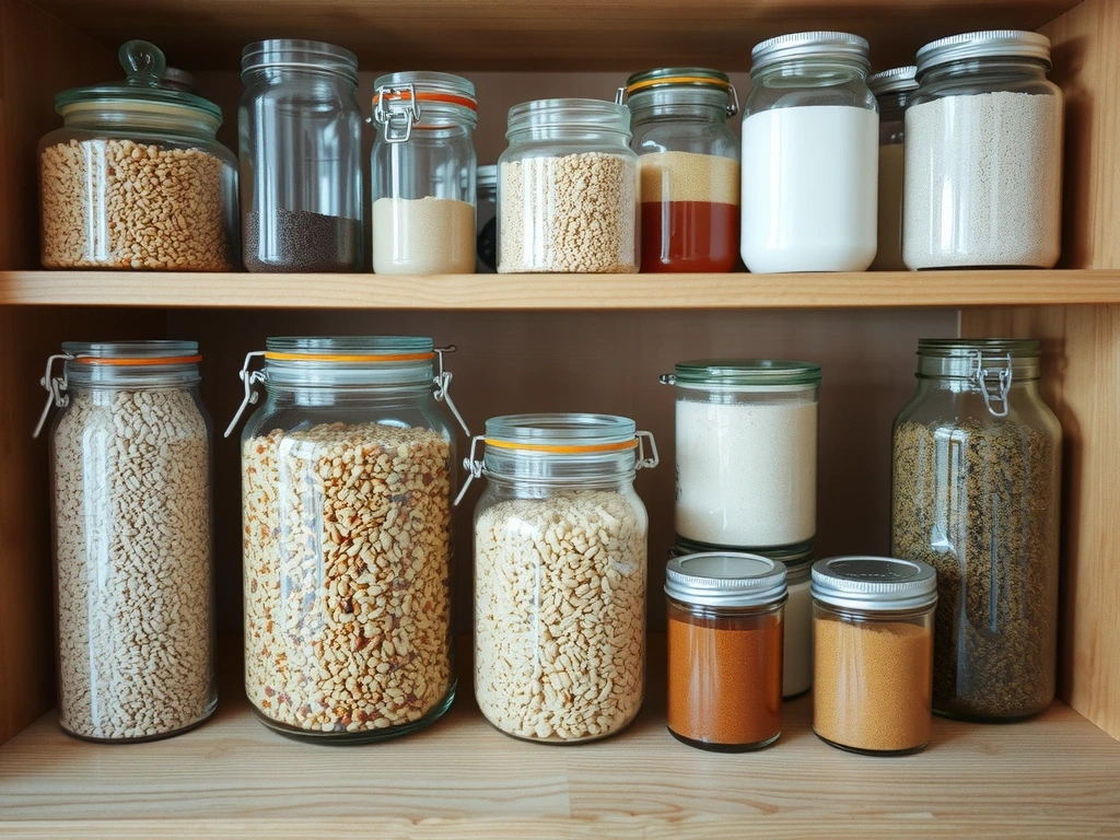 Zorganizowana spiżarnia w Bibliotece Smaku